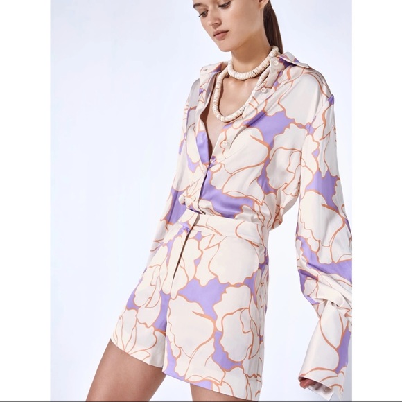 Alexis Short Set in Wisteria - Picture 2 of 14